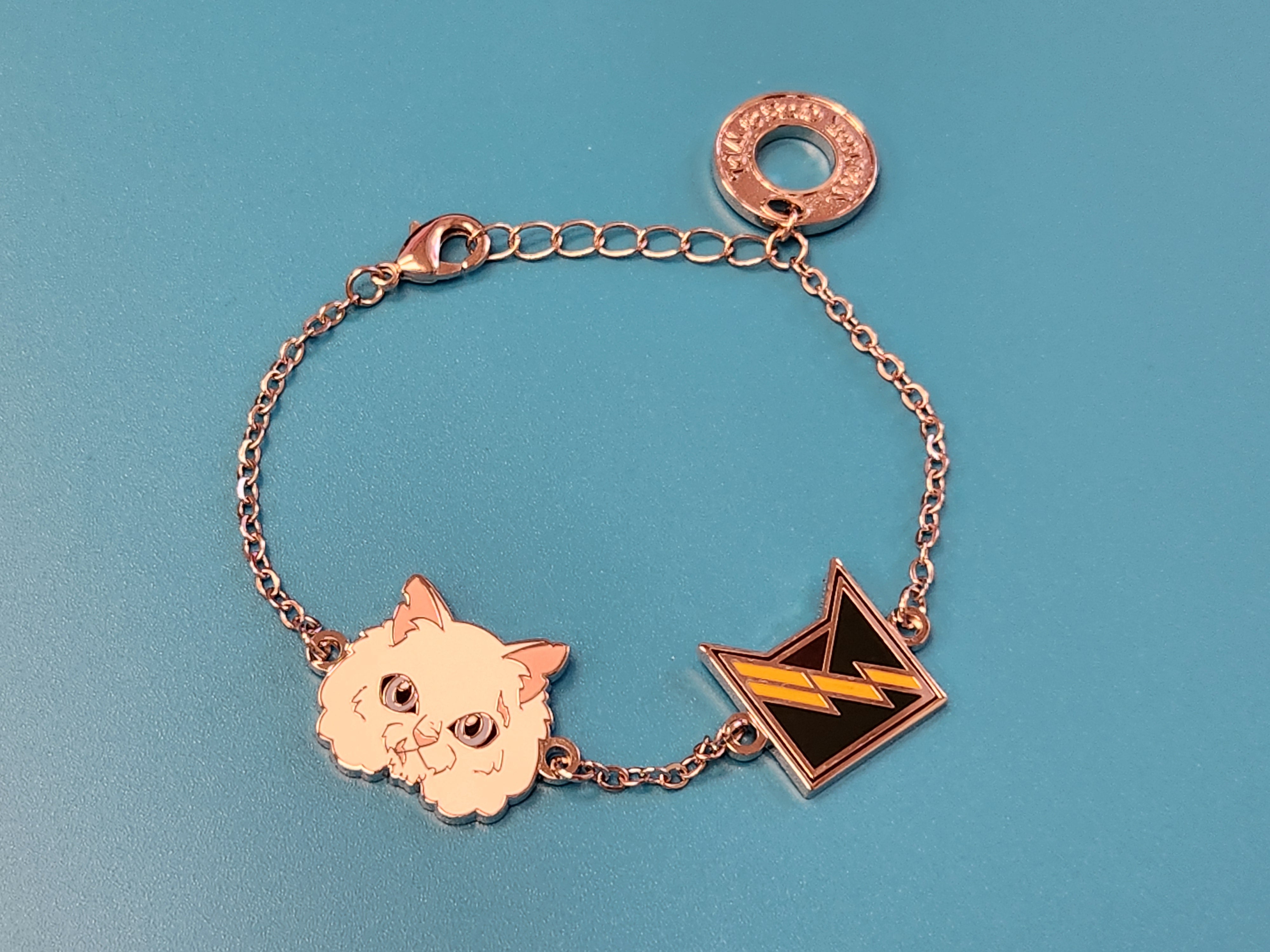 Juego de pulseras de Los gatos guerreros - Nimbo y Centella