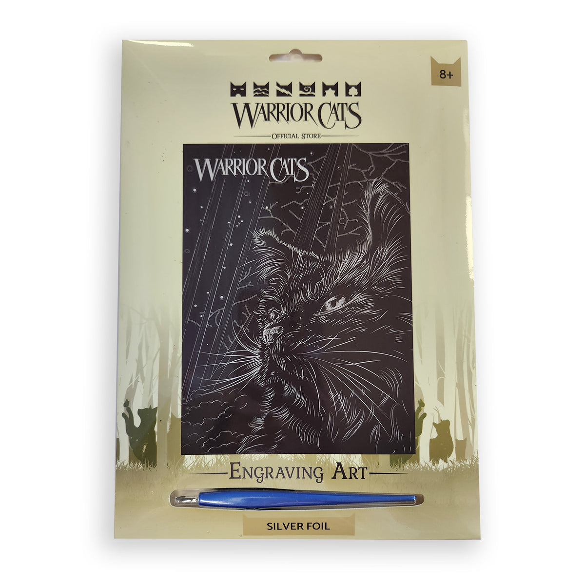 Warrior Cats Dangerous Path Foil Engraving Art