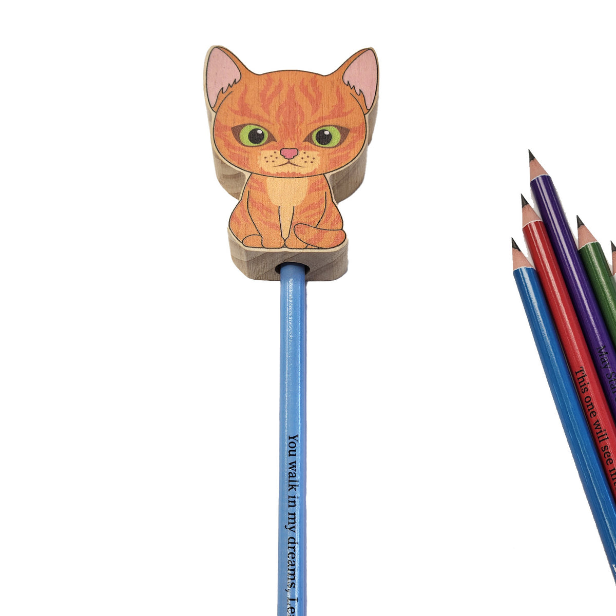 Firestar Wooden Pencil Sharpener