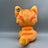 Minipeluche de gato Firestar de 6"