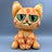 Minipeluche de gato Firestar de 6"