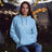Sudadera con capucha unisex celestial del Clan del Trueno