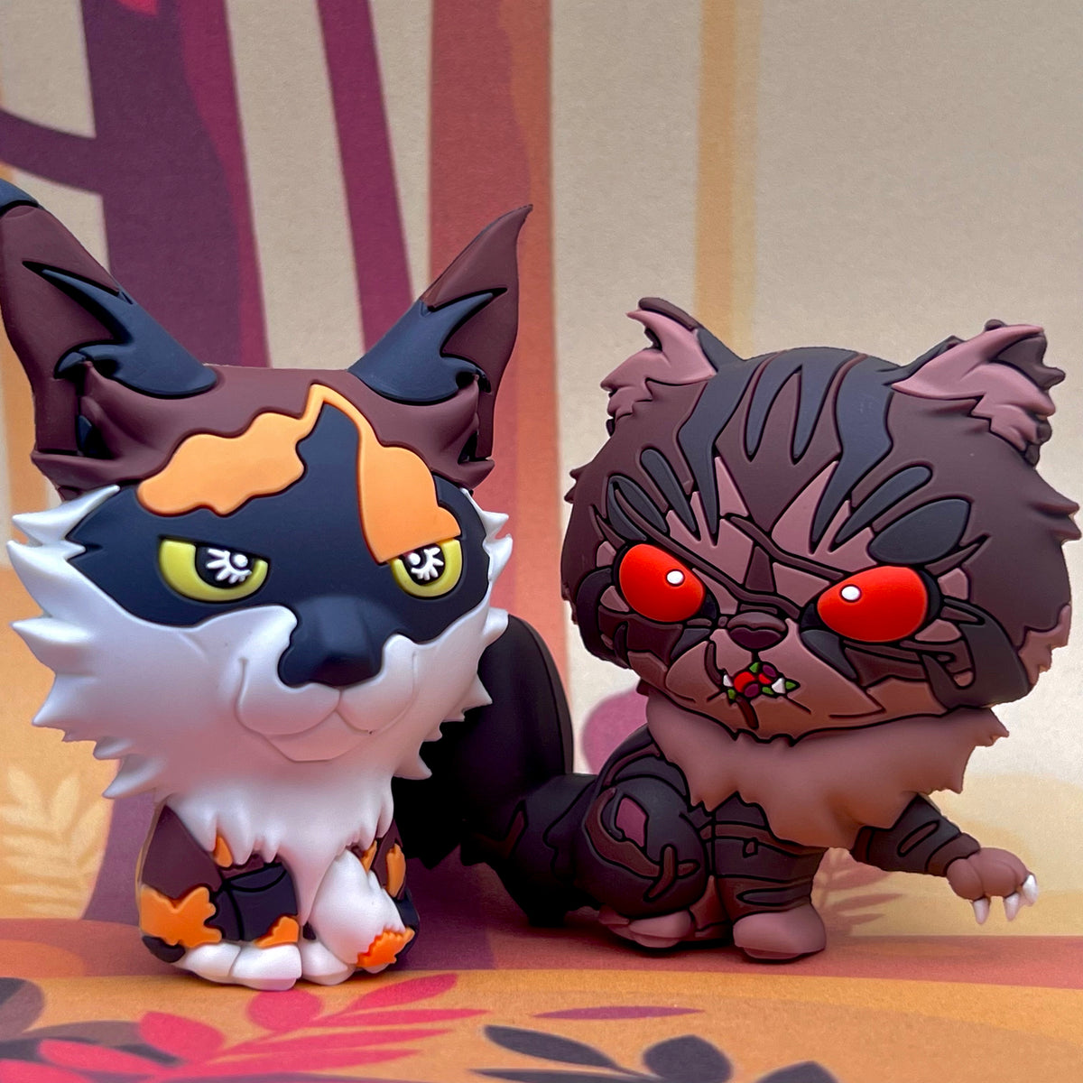 Brokenstar y Sol - Mini figuras de colección (Serie 8)