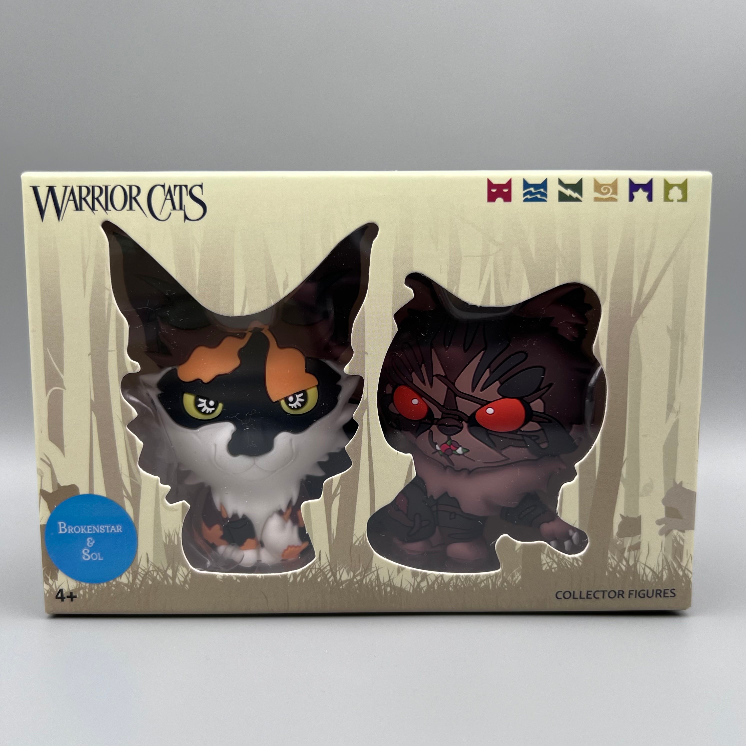Brokenstar y Sol - Mini figuras de colección (Serie 8)