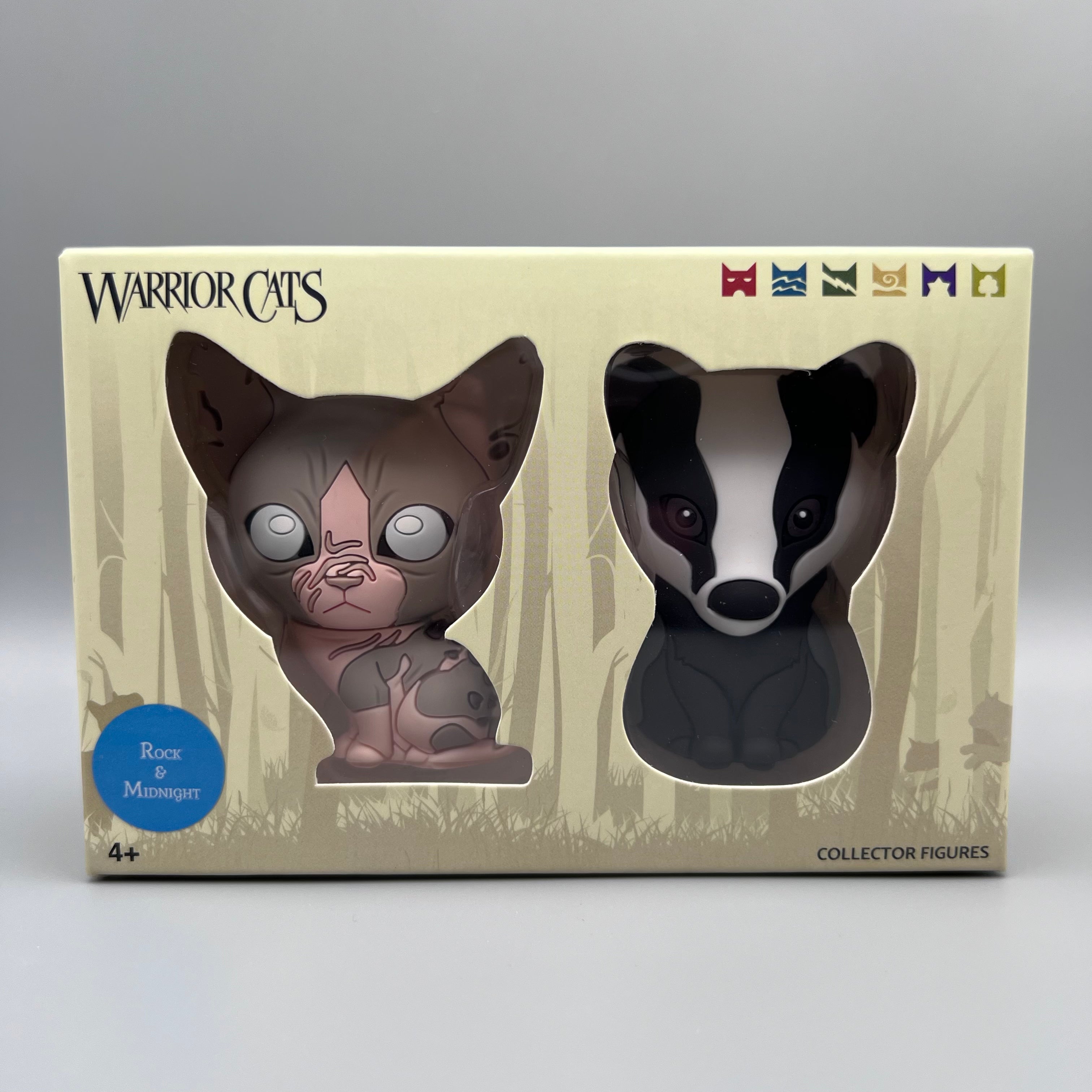 Rock y Midnight - Mini figuras coleccionables (Serie 8)