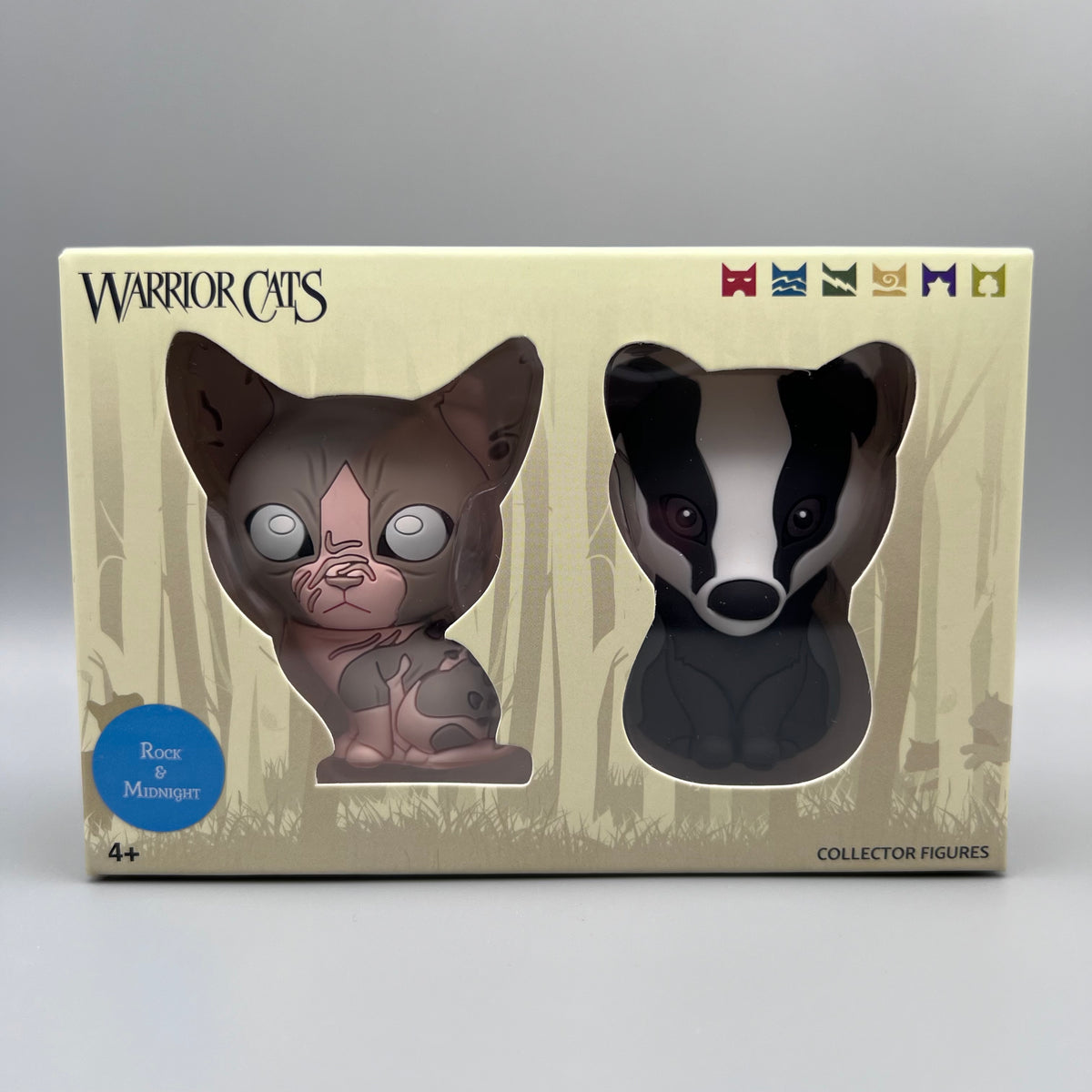 Rock y Midnight - Mini figuras coleccionables (Serie 8)
