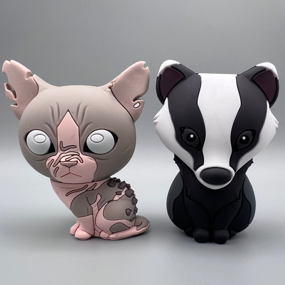 Rock y Midnight - Mini figuras coleccionables (Serie 8)