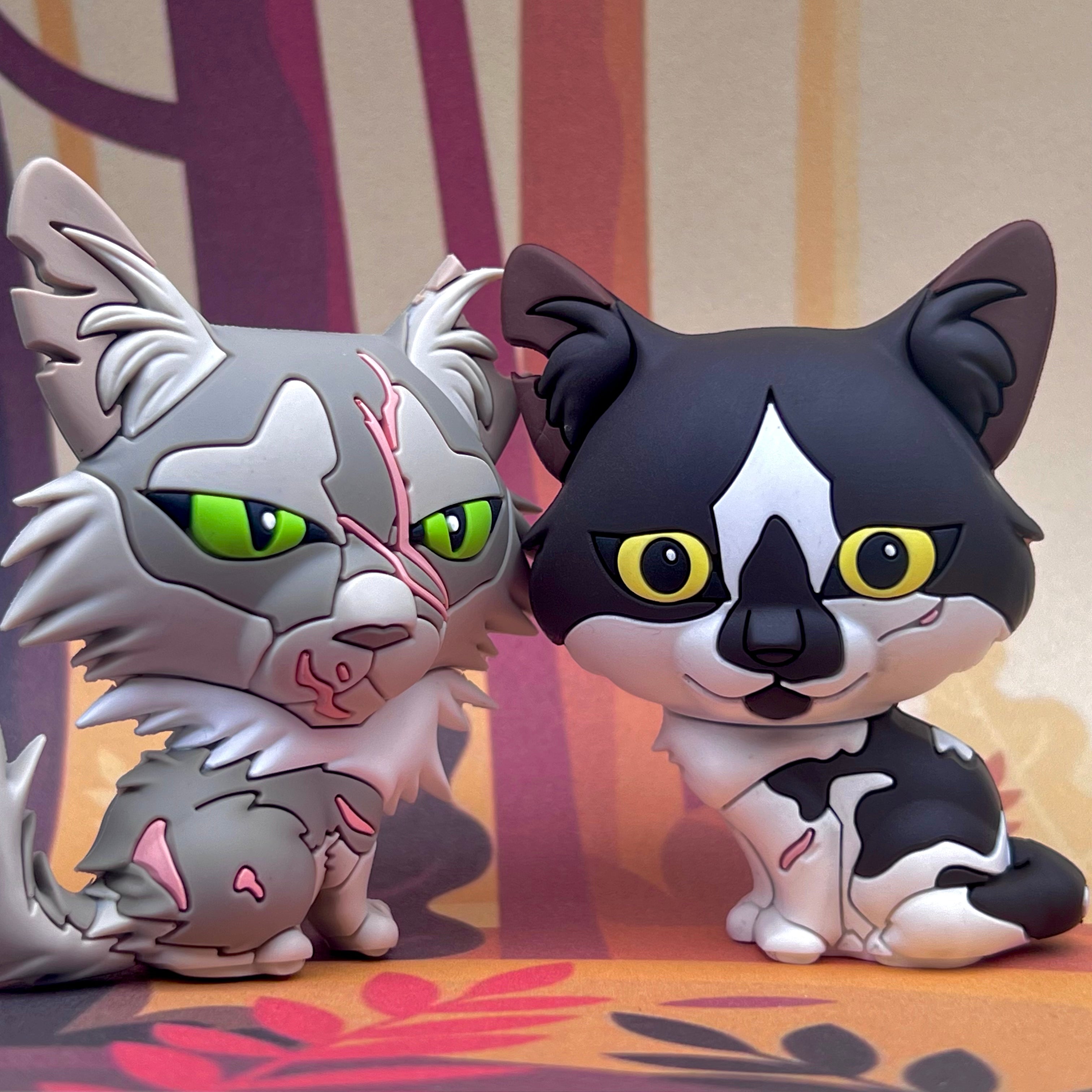 Violetshine y Needletail - Mini figuras de colección (Serie 8)