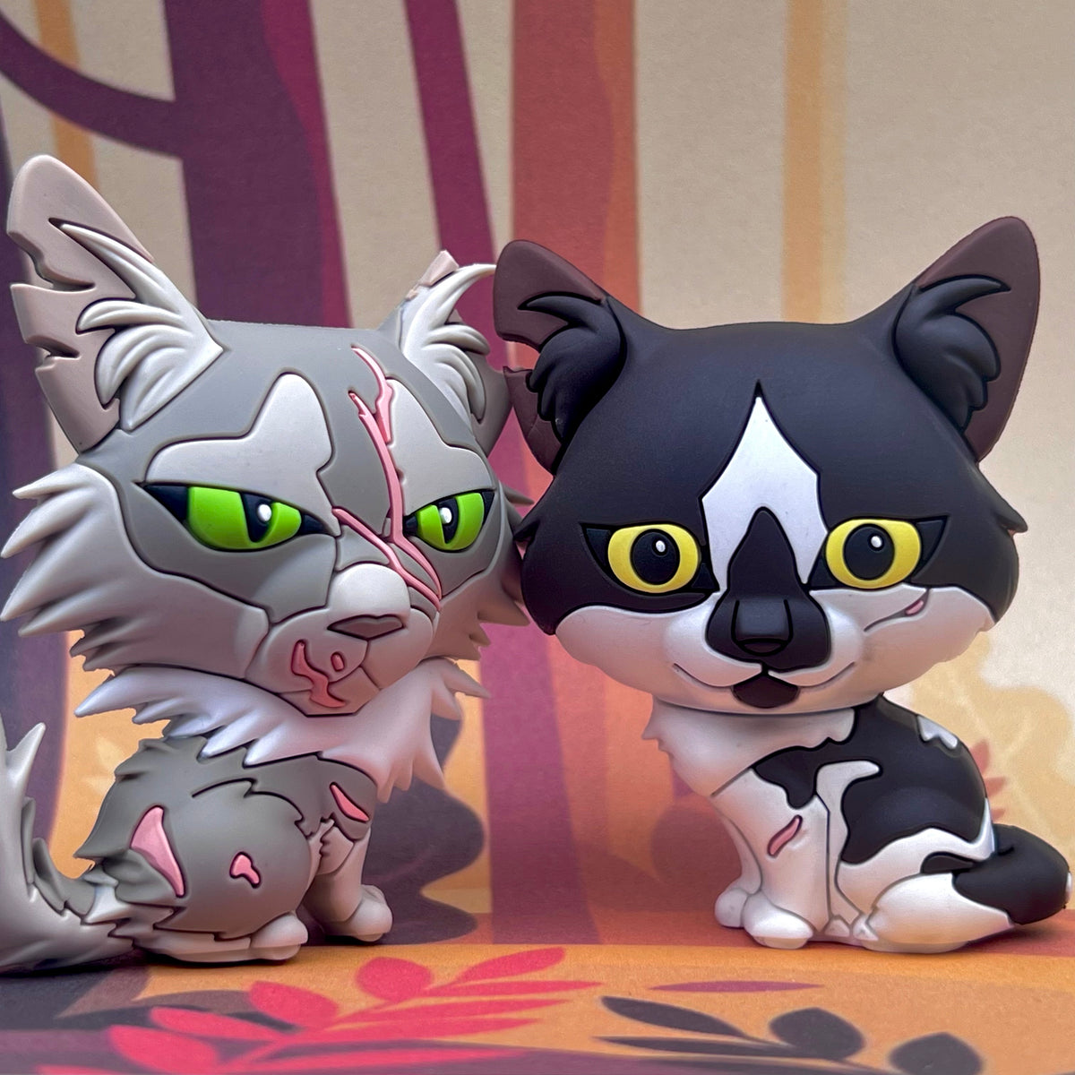 Violetshine y Needletail - Mini figuras de colección (Serie 8)