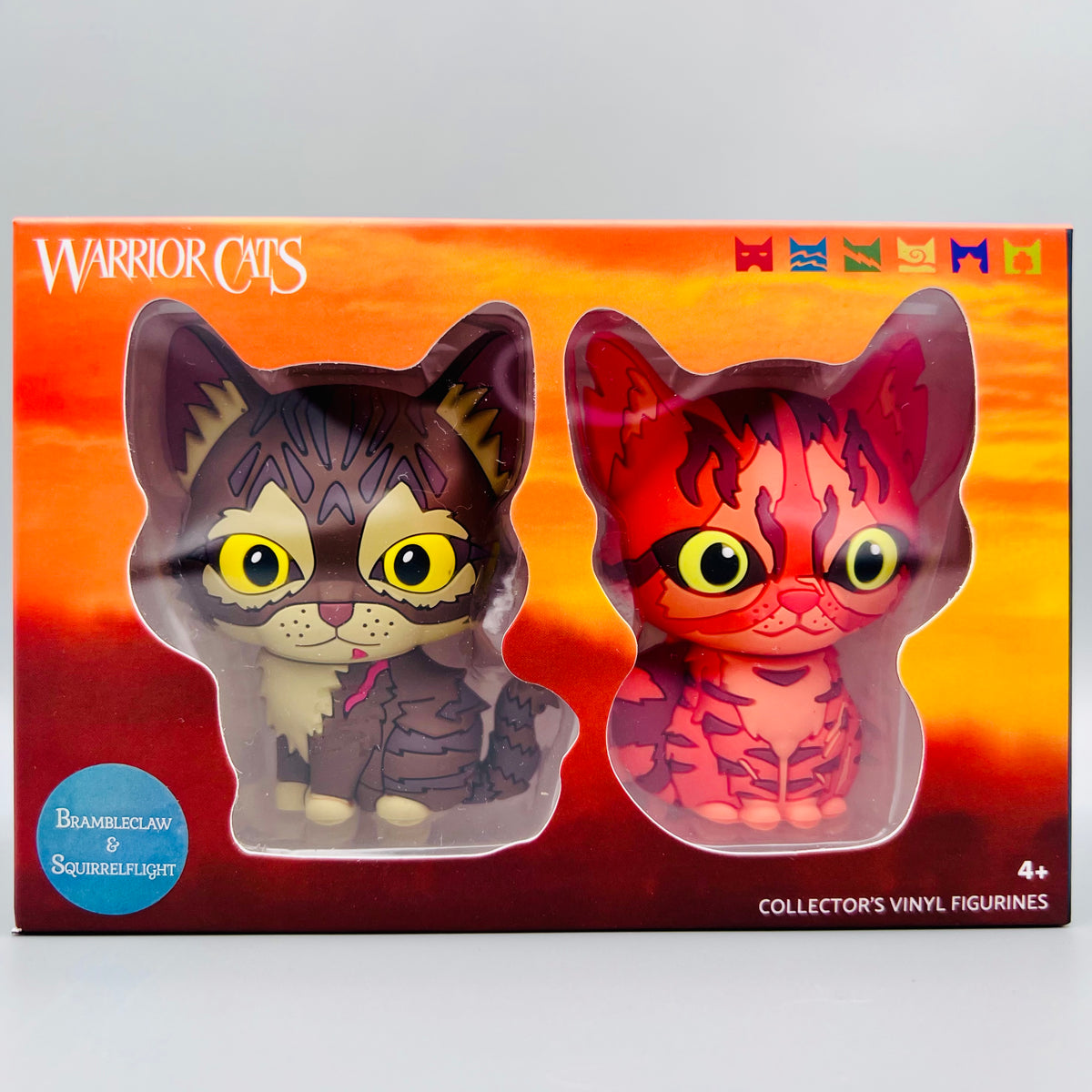 Brambleclaw y Squirrelflight - Mini figuras de colección (La NUEVA Profecía)