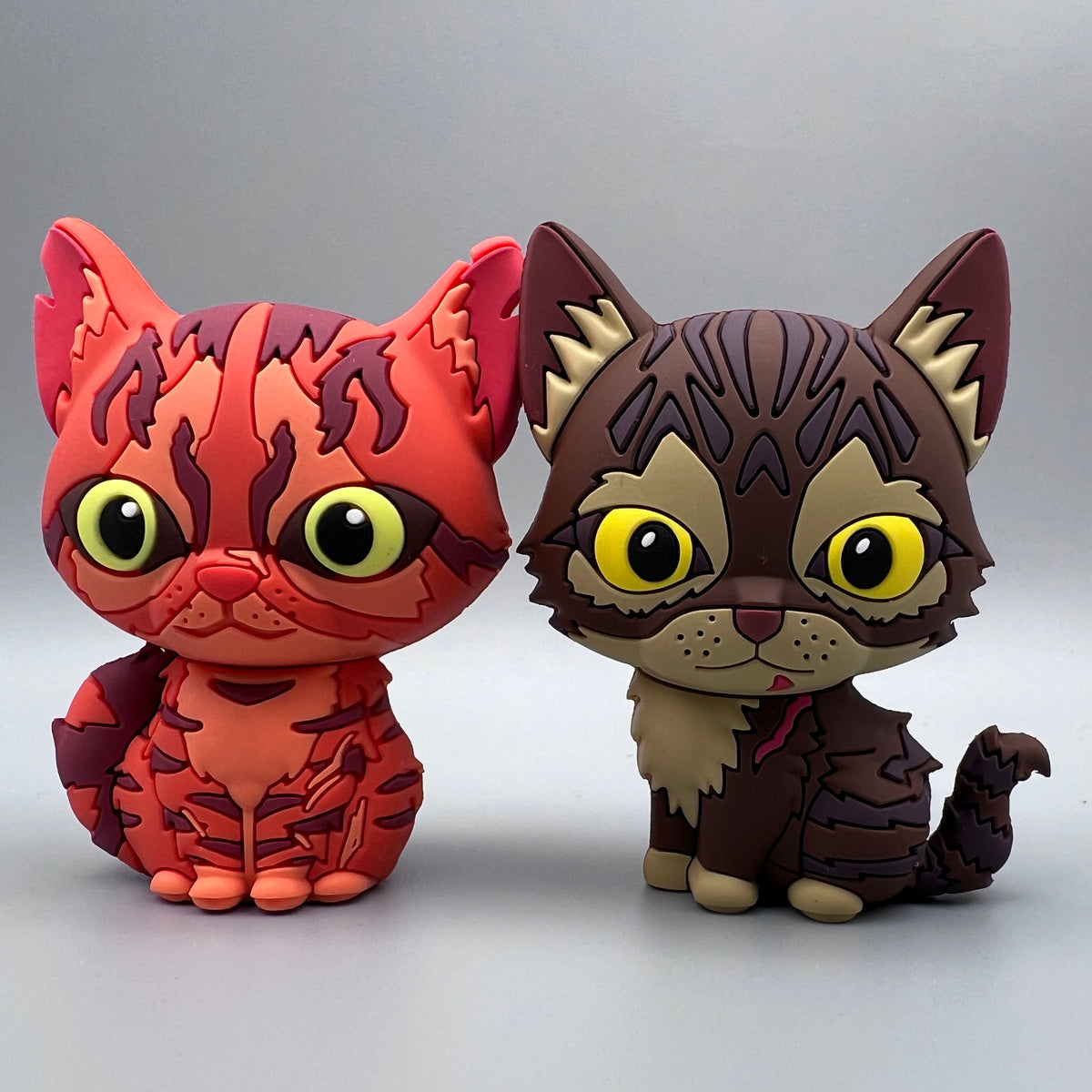 Brambleclaw y Squirrelflight - Mini figuras de colección (La NUEVA Profecía)