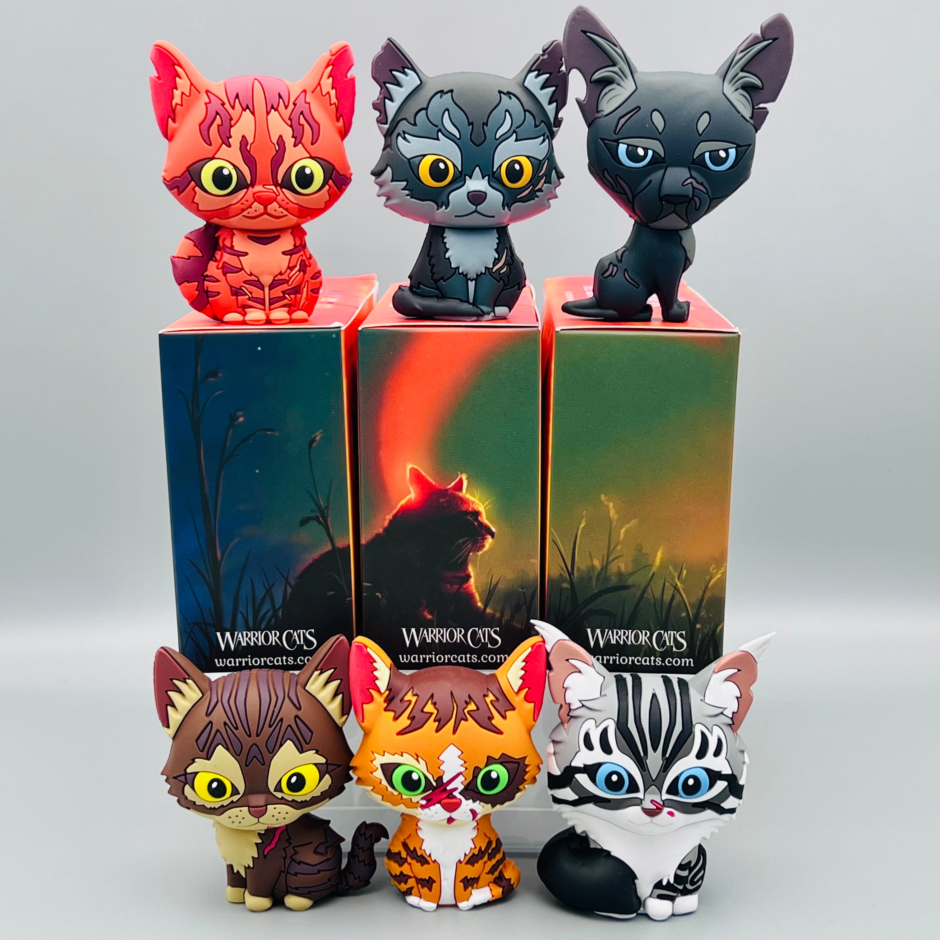 Plumavieja y Plumada - Mini figuras de colección (La Nueva Profecía)