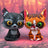 Stormfur y Tawnypelt - Mini figuras coleccionables (La nueva profecía)