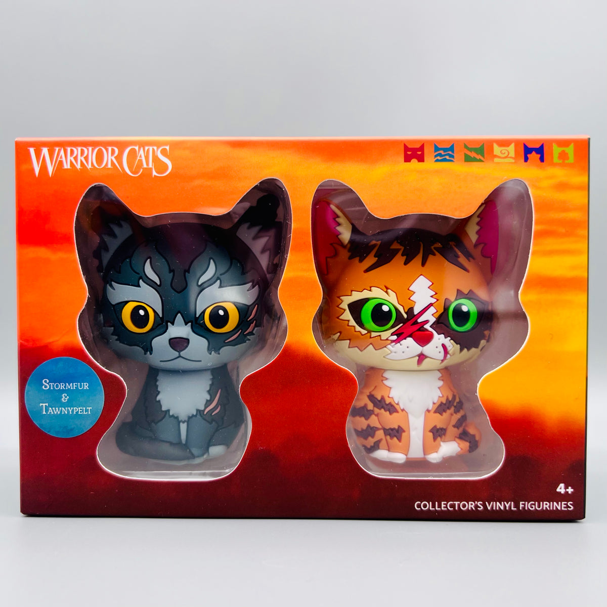 Stormfur y Tawnypelt - Mini figuras coleccionables (La nueva profecía)