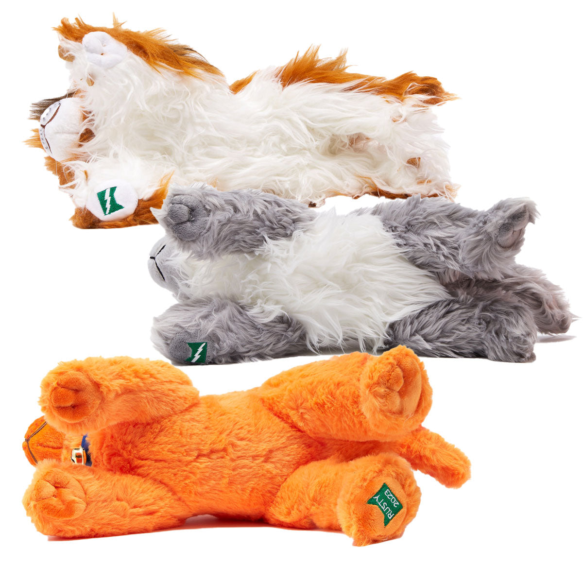 SET OF 3 LARGE PLUSH - Mapleshade, Bristlefrost & Rusty