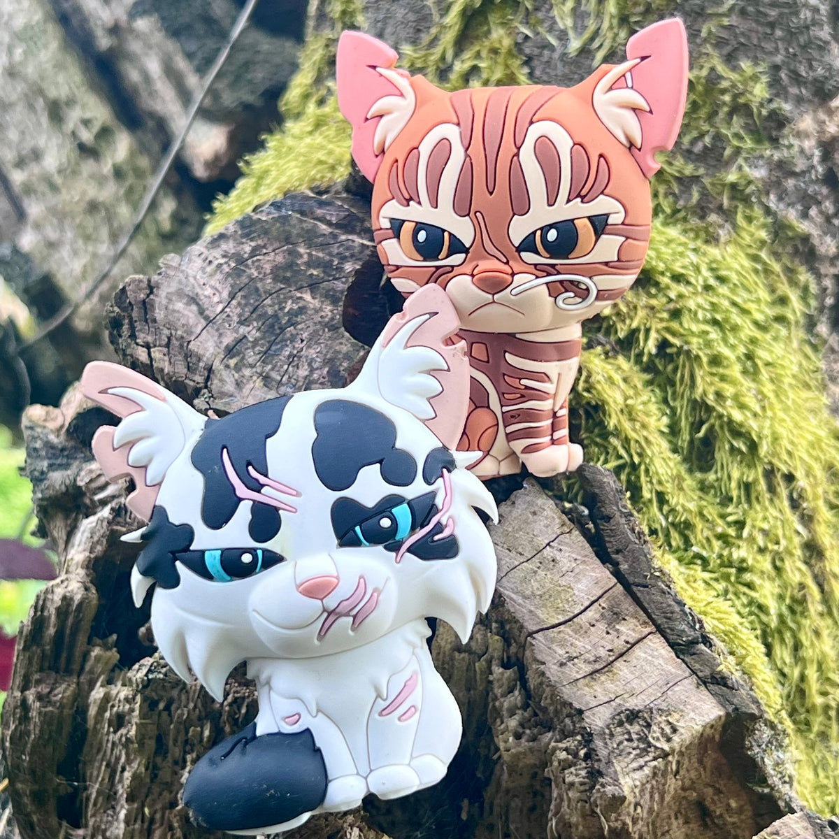 Onestar y Darktail - Mini figuras coleccionables (Serie 7)