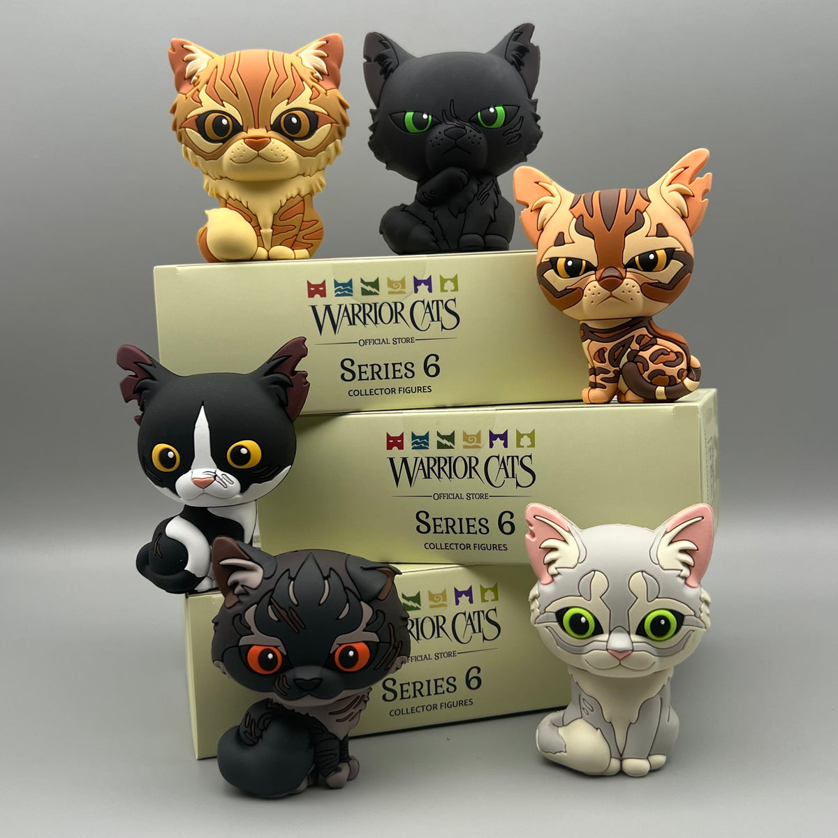 Paquete de 3: Mini figuras coleccionables (Serie 6)