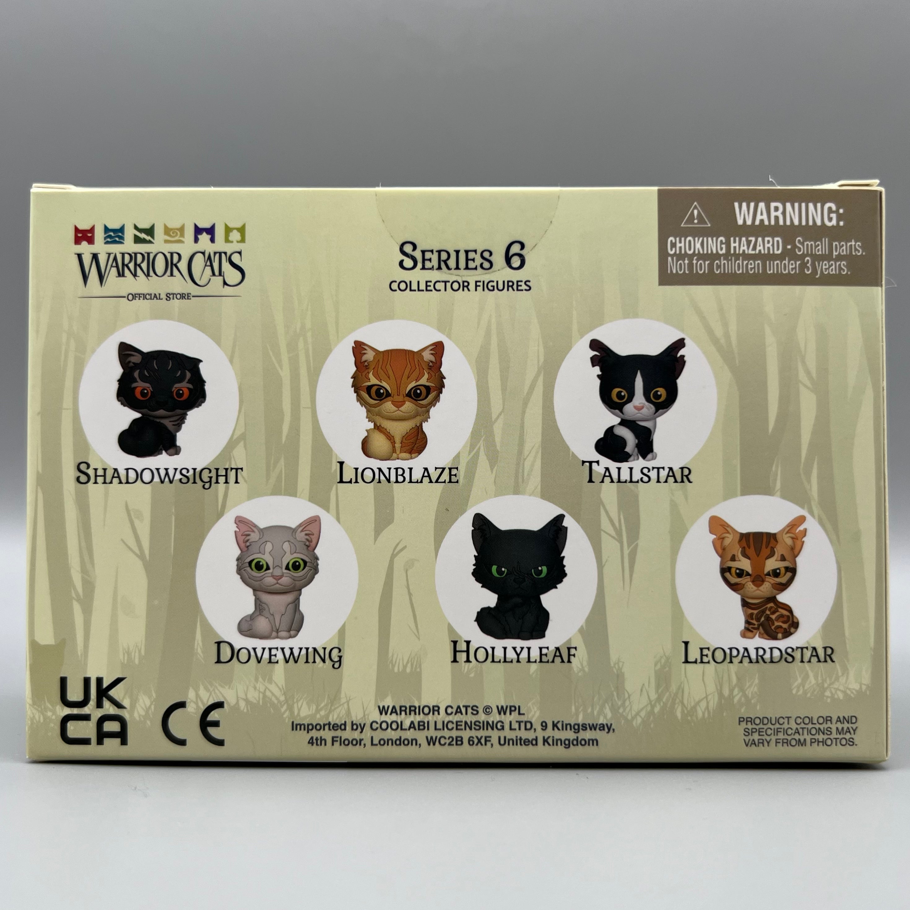 Paquete de 3: Mini figuras coleccionables (Serie 6)