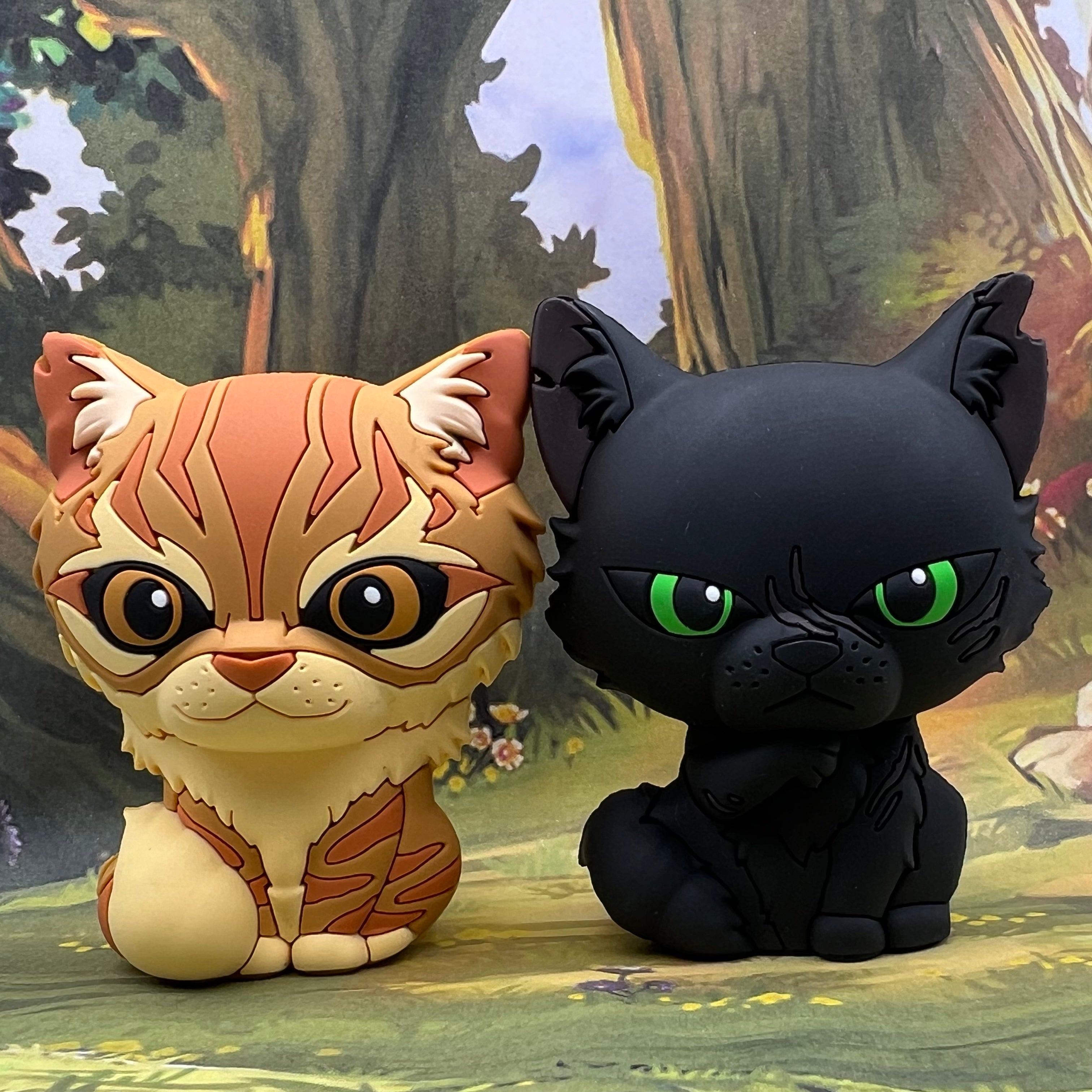 Lionblaze y Hollyleaf - Mini figuras de colección (Serie 6)