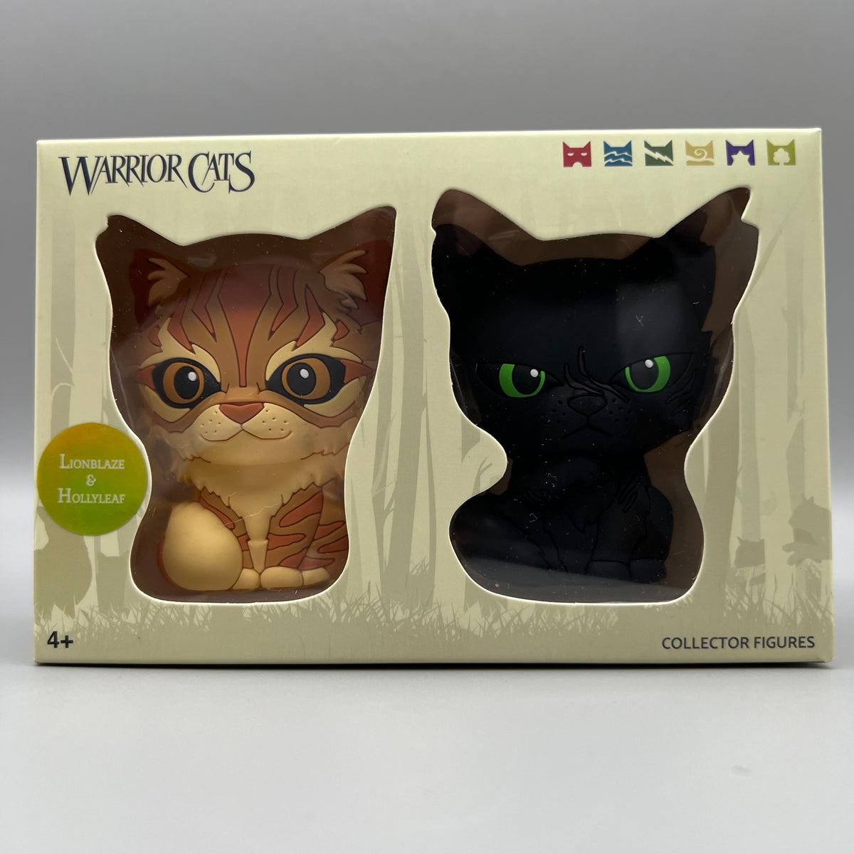 Lionblaze y Hollyleaf - Mini figuras de colección (Serie 6)