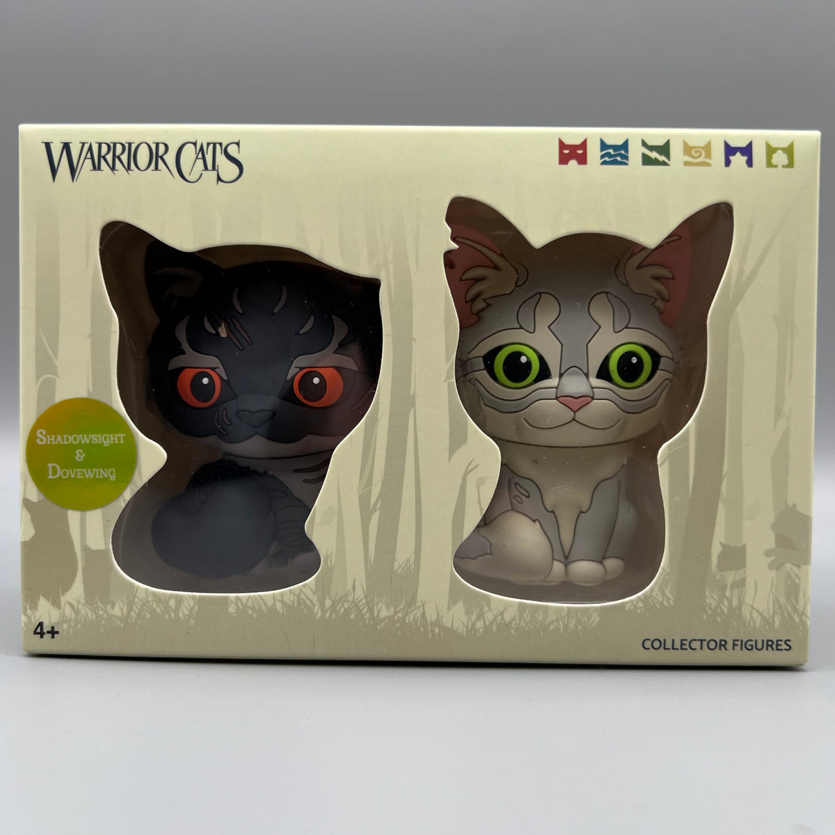 Shadowsight y Dovewing - Mini figuras de colección (Serie 6)