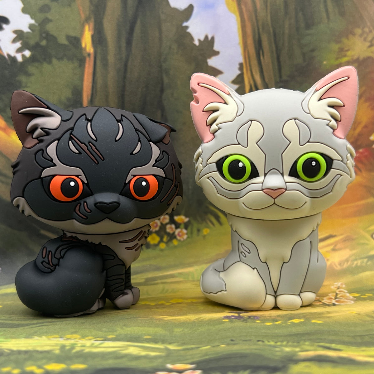 Shadowsight y Dovewing - Mini figuras de colección (Serie 6)