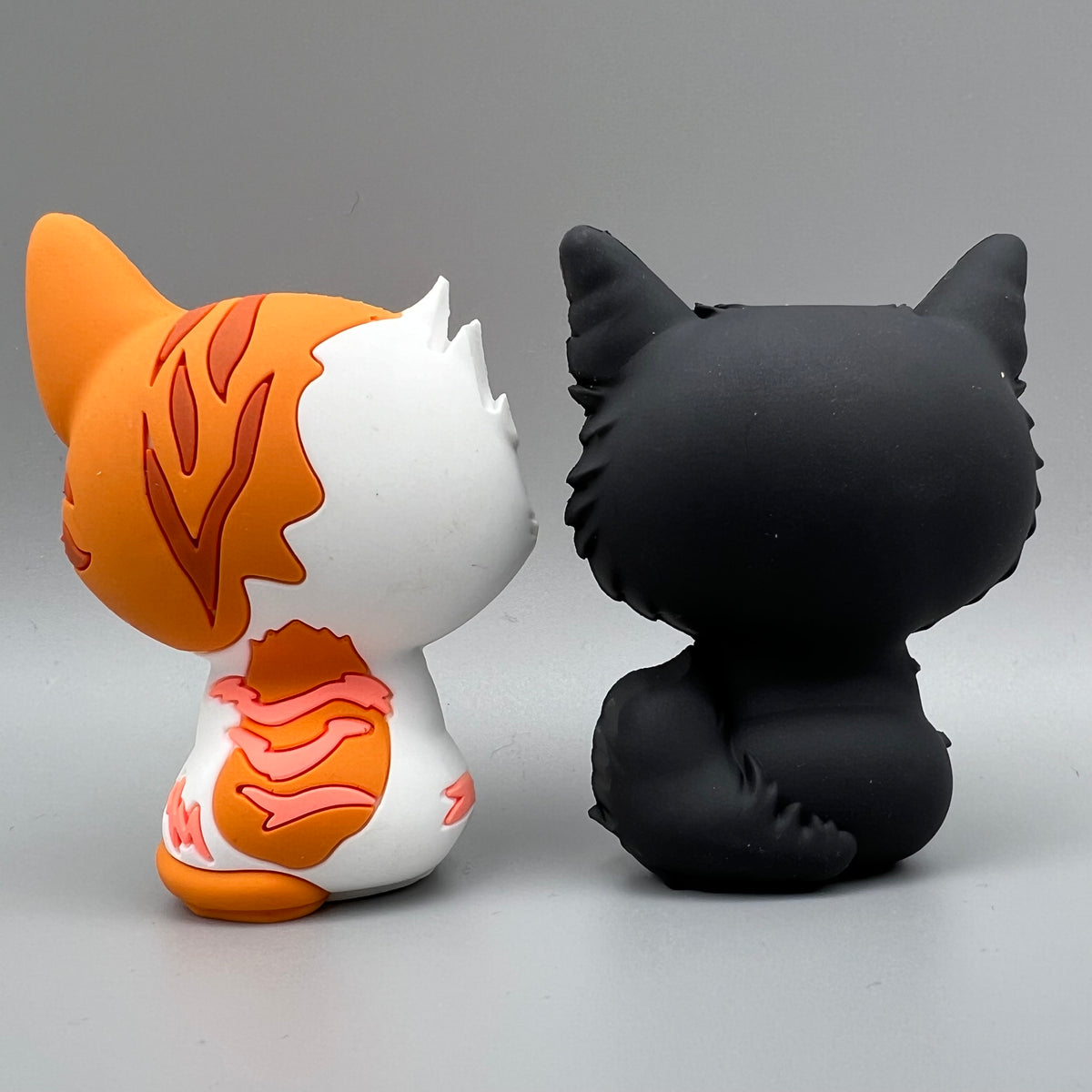 Brightheart y Fauces Amarillas - Minifiguras de colección (Los cuatro clanes)