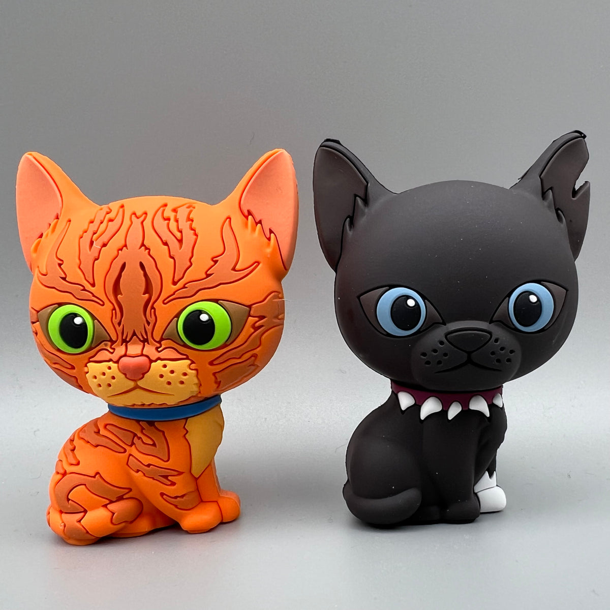 Firestar y Scourge - Minifiguras coleccionables (Los cuatro clanes)