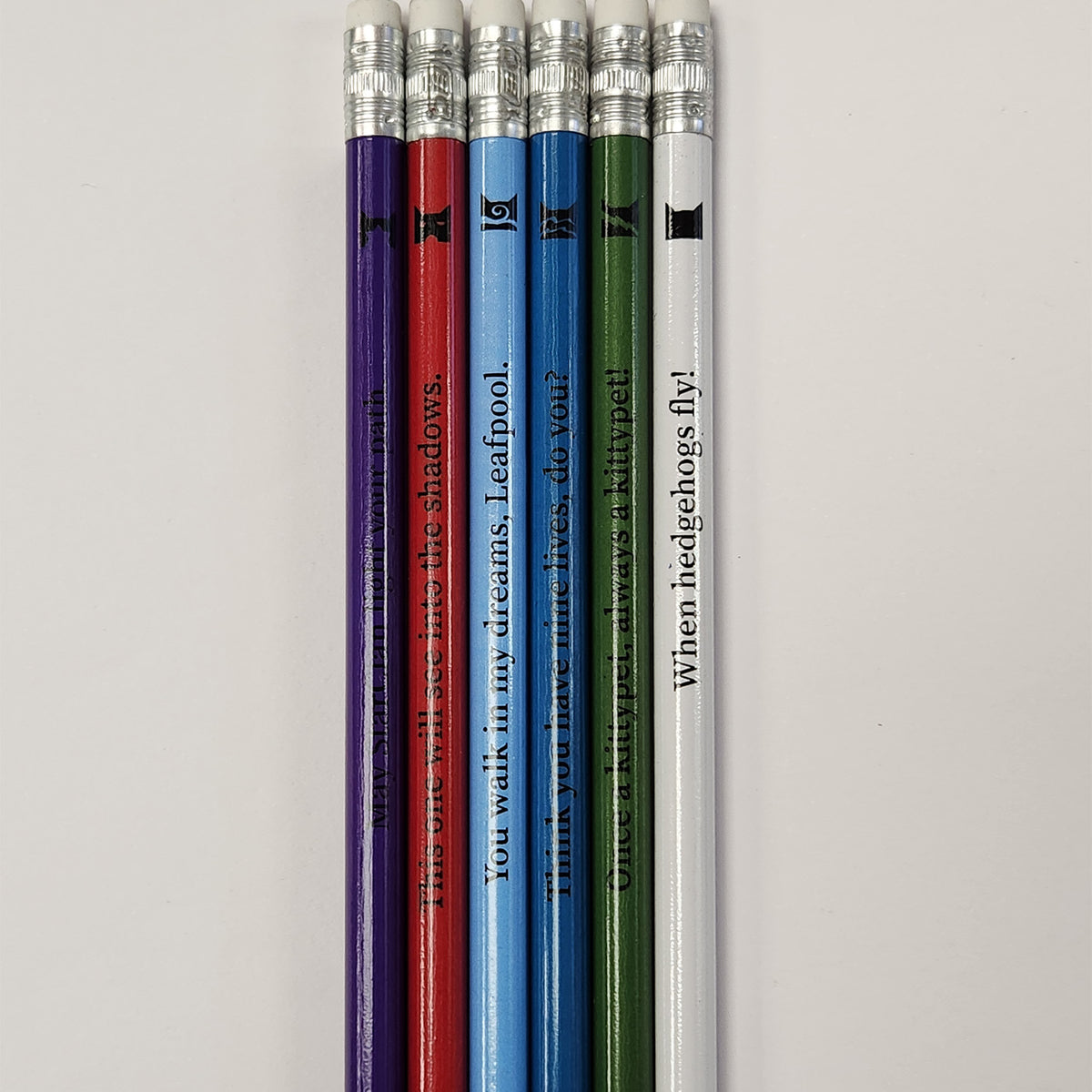Warrior Cats Set of 6 HB Pencils