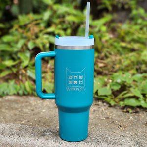 Warrior Cats Giant Travel Mug with Straw