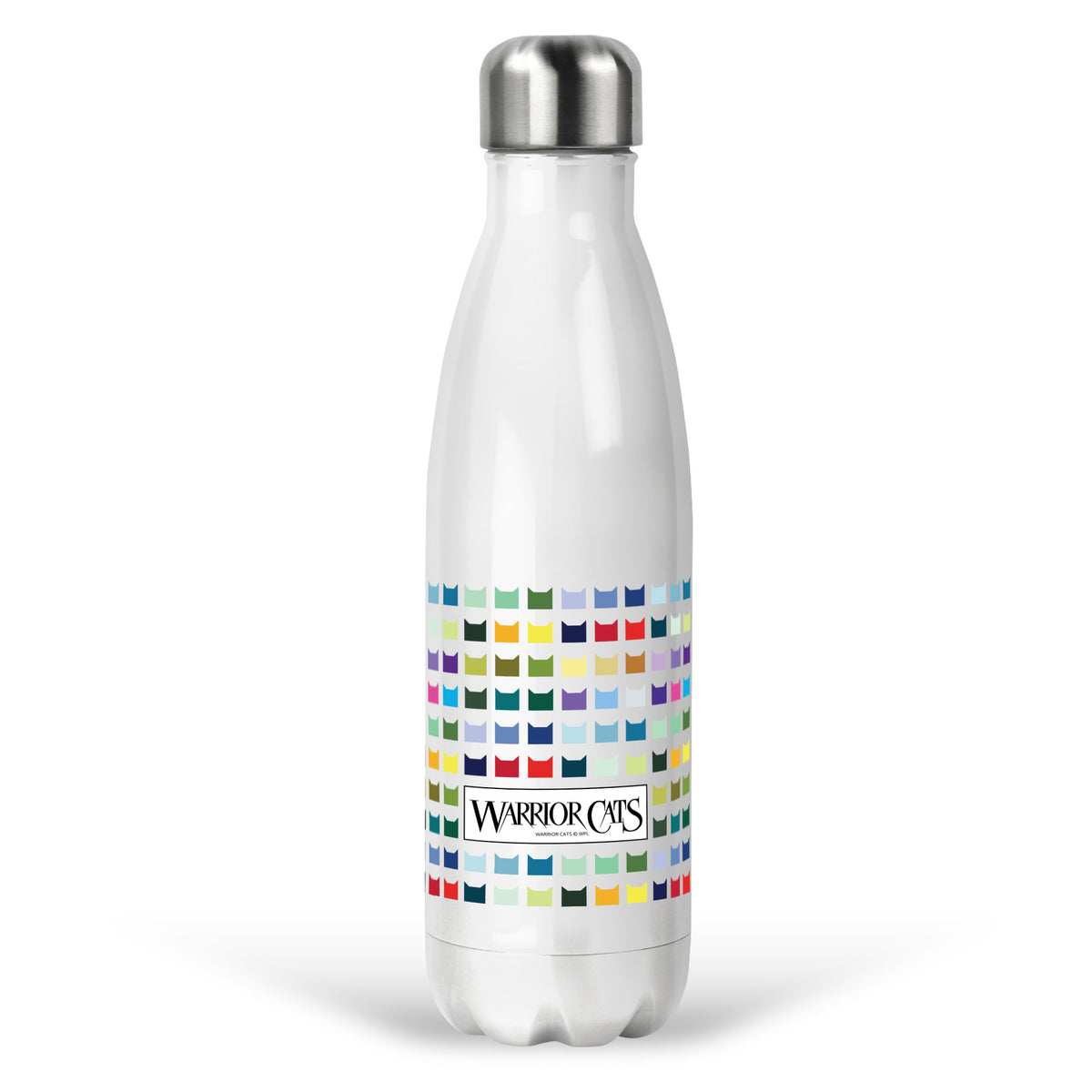 Botella de agua con icono de Warrior Cats