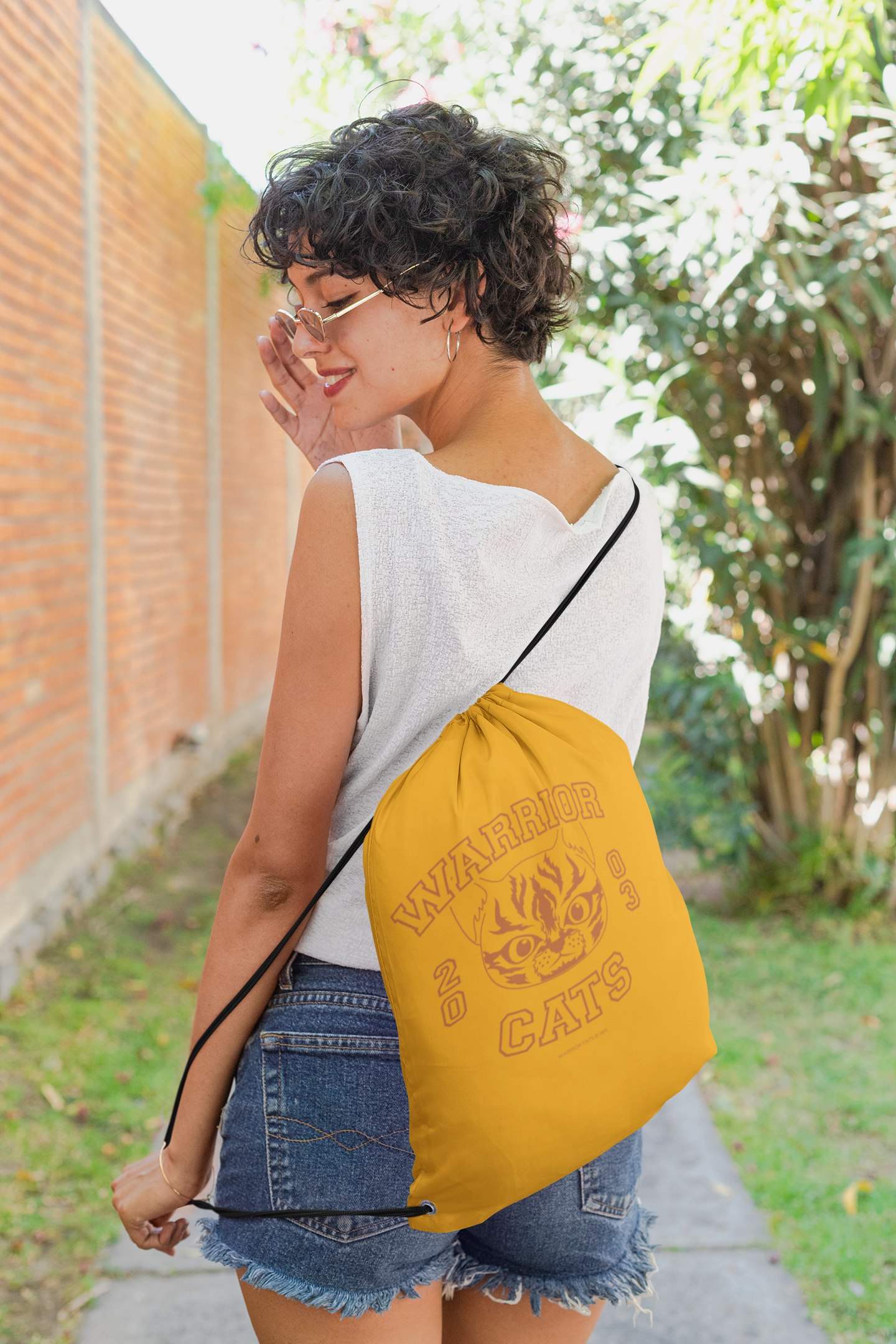 College Drawstring Bag