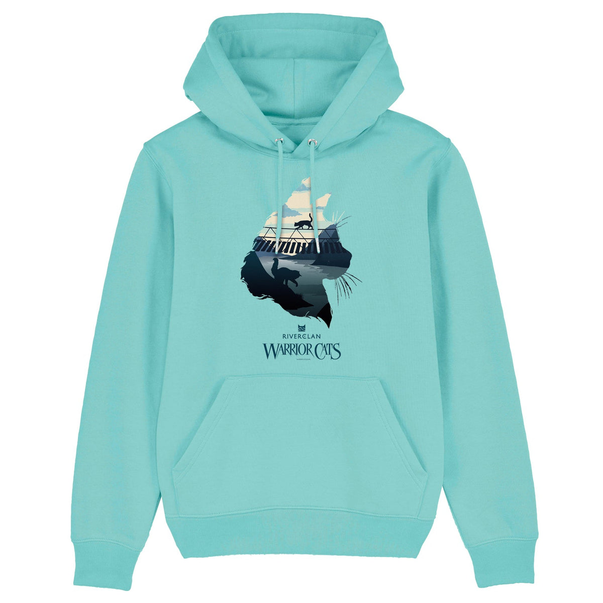 RiverClan - Sudadera con capucha unisex para adulto