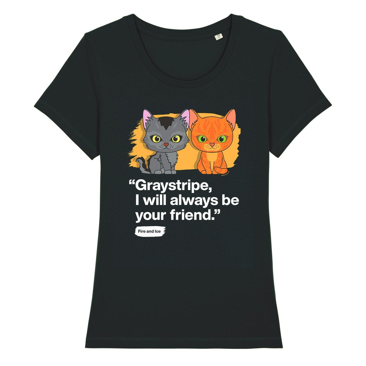 Siempre seré tu amigo - Graystripe y Firestar - Camiseta para mujer adulto