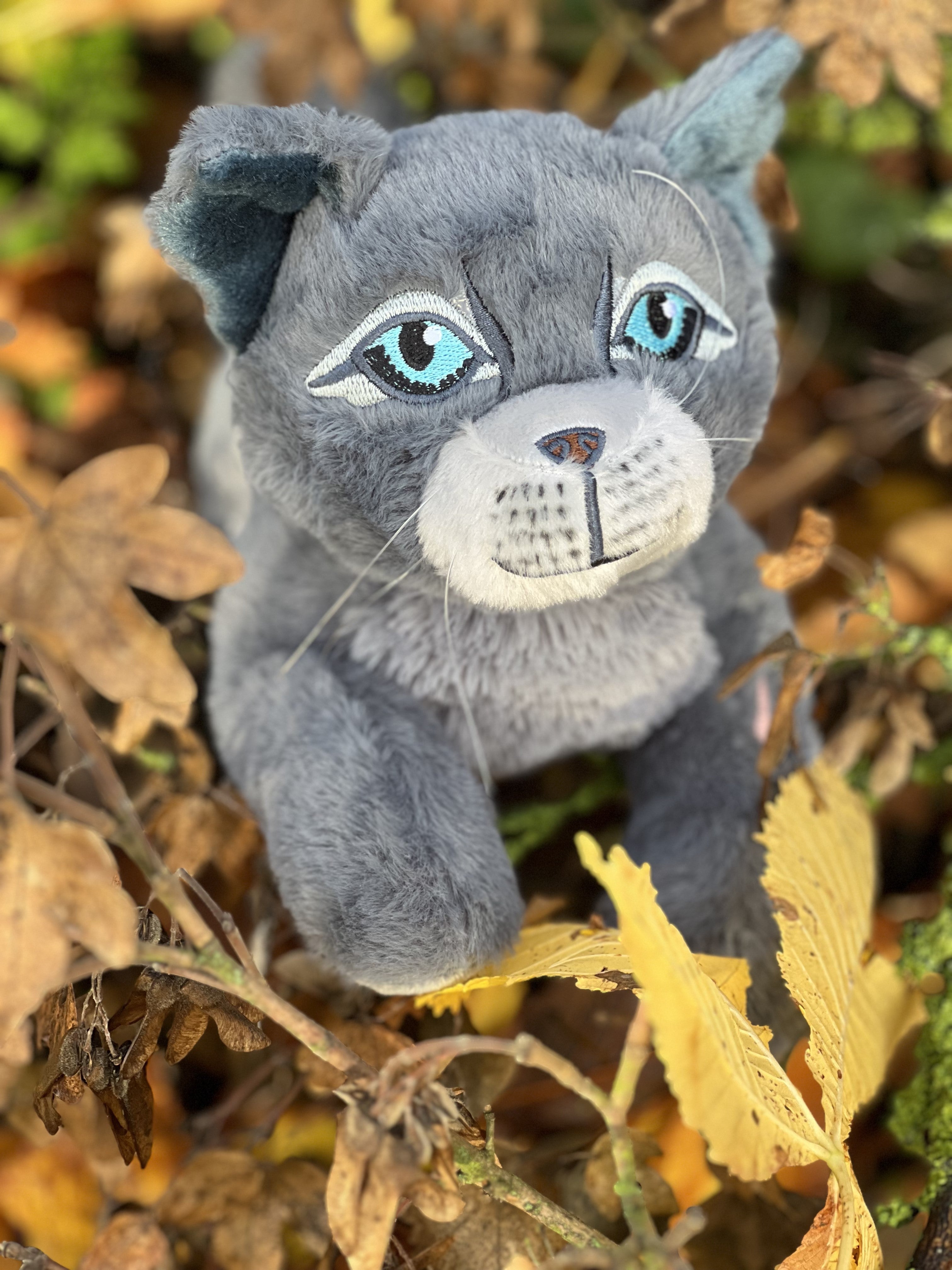 Peluche grande de gato Bluestar