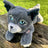Peluche grande de gato Bluestar