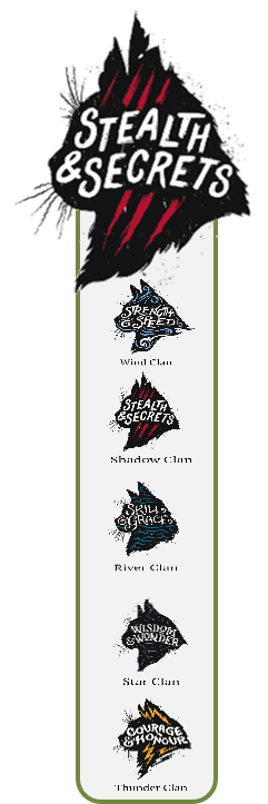 Marcapáginas magnético del Clan de la Sombra