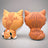 Figuras coleccionables en miniatura de Crookedstar y Mapleshade (Serie 4)