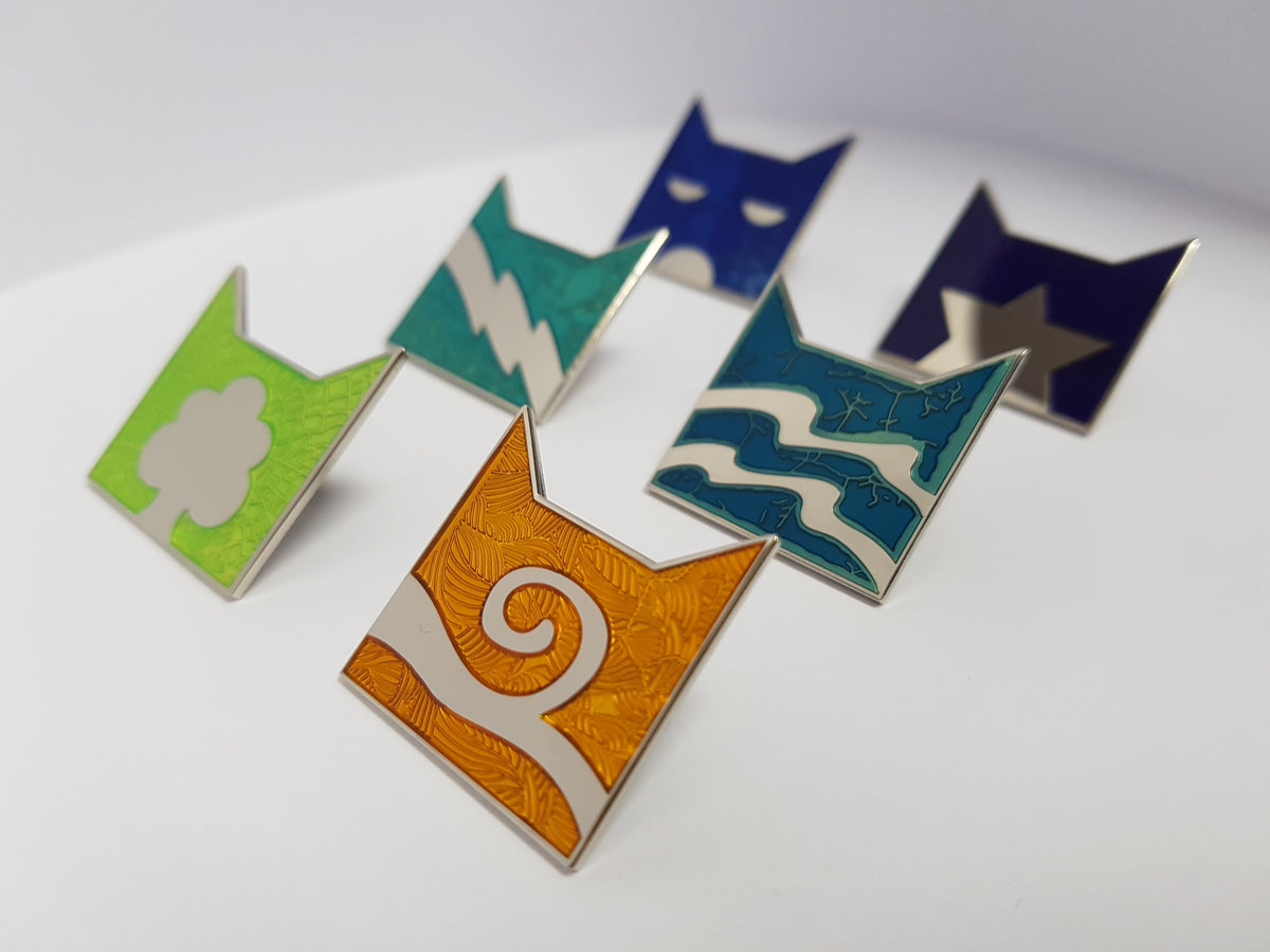 Pin coleccionable del Clan del Viento