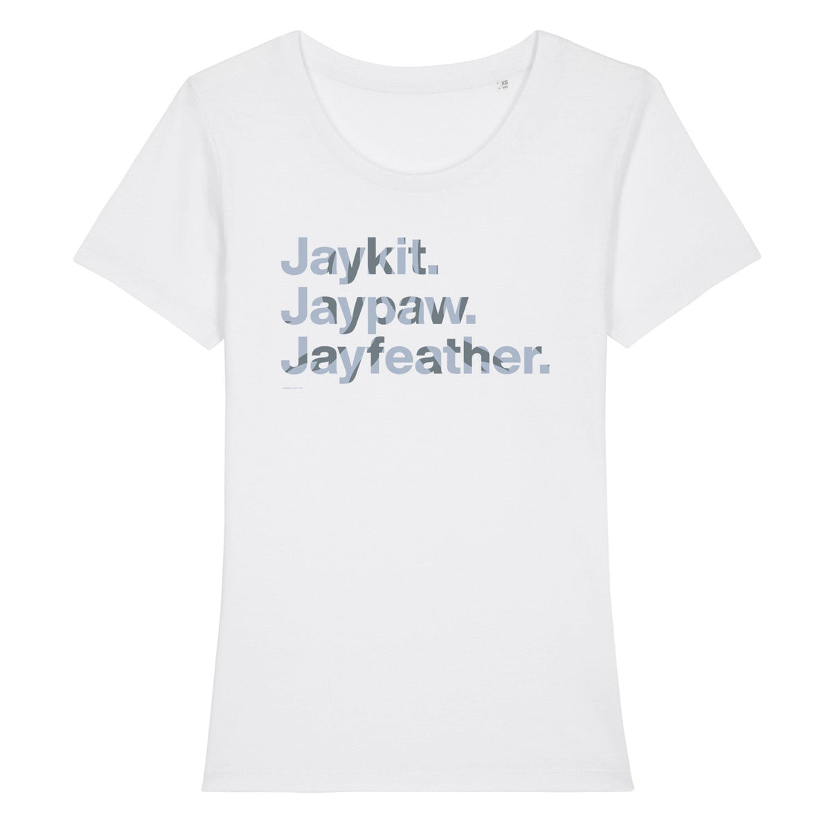Nombres de personajes - Jayfeather - Camiseta de mujer adulta