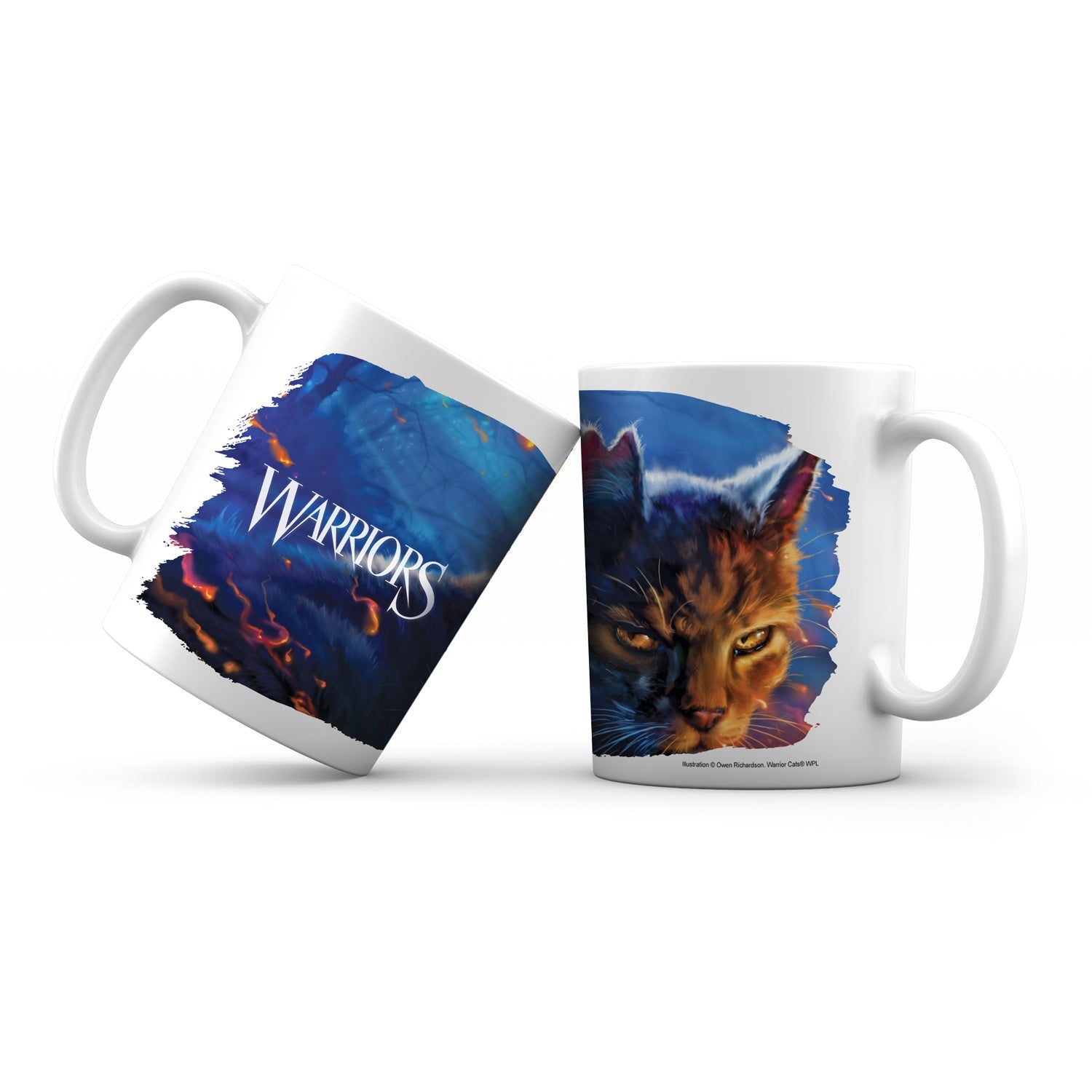 Fuego y Hielo - Taza de cerámica