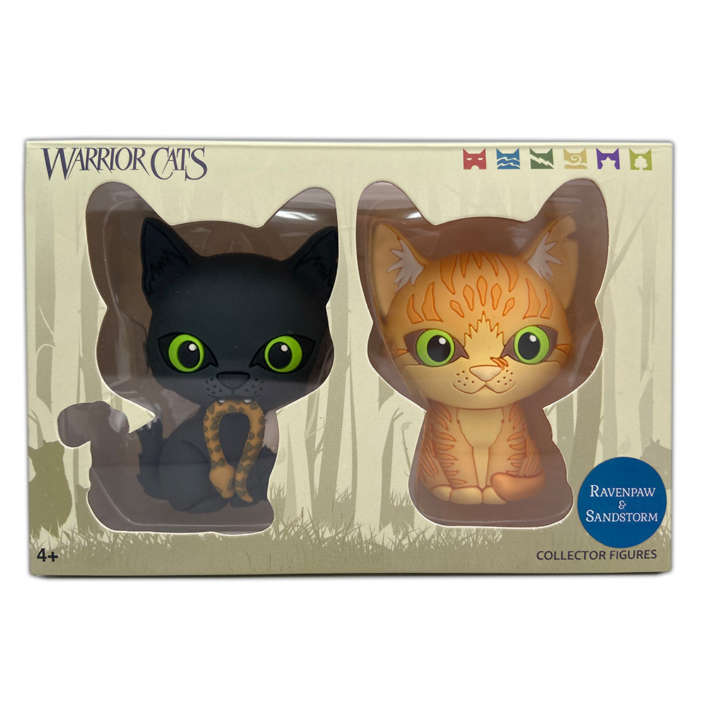 Ravenpaw y Sandstorm – Mini figuras de colección (Serie 2)