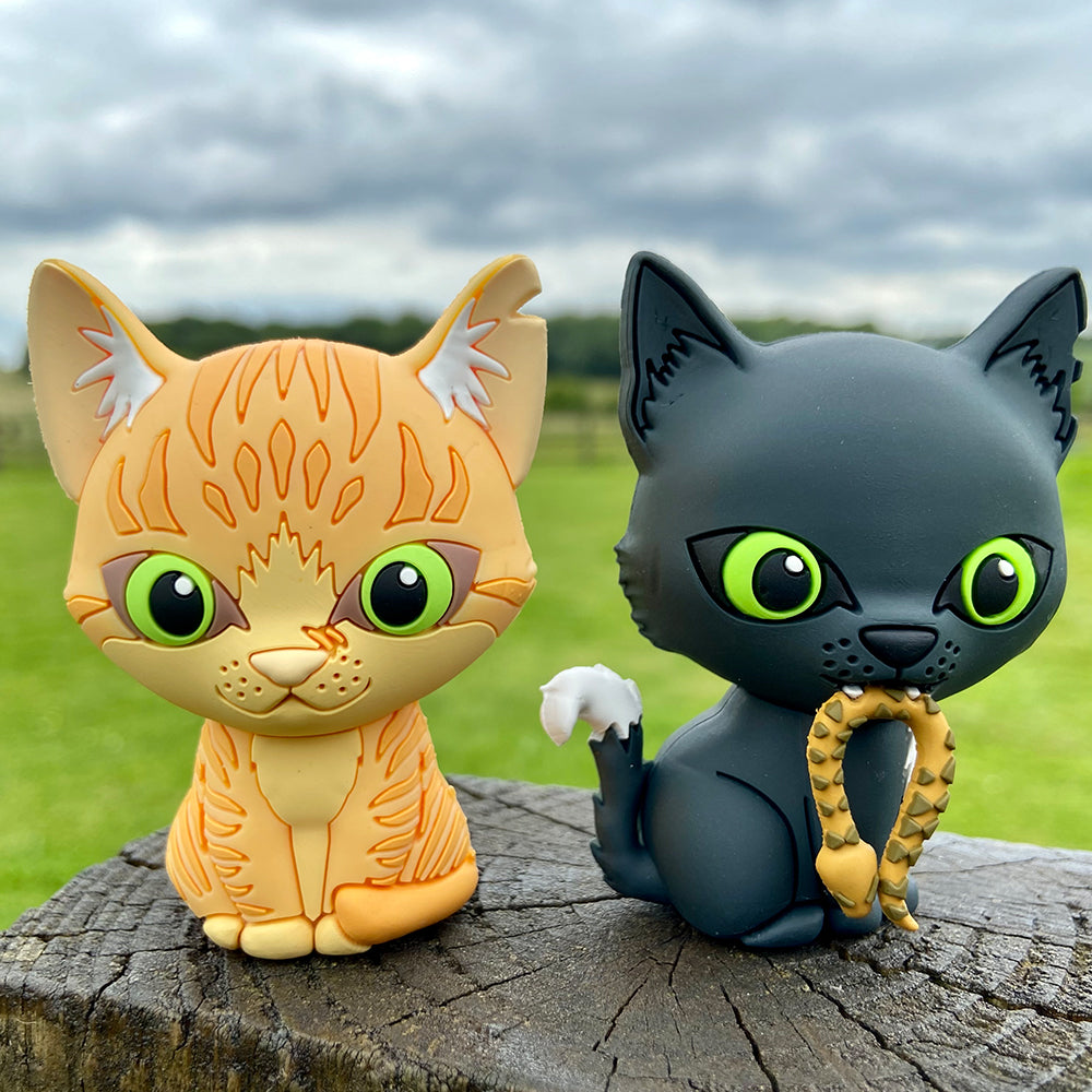 Ravenpaw y Sandstorm – Mini figuras de colección (Serie 2)