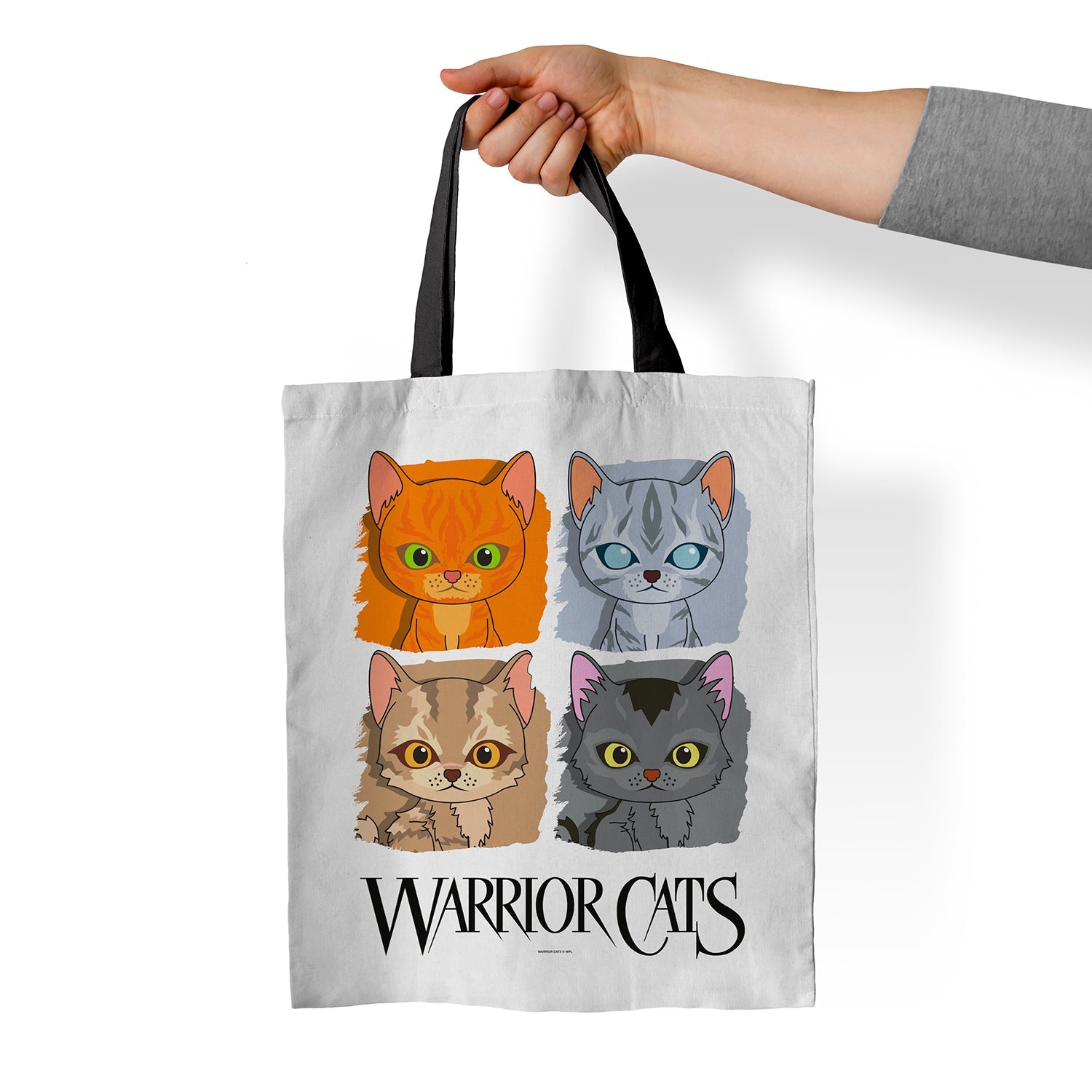 La Guerre des Clans - Quatre chats - Sac fourre-tout en toile
