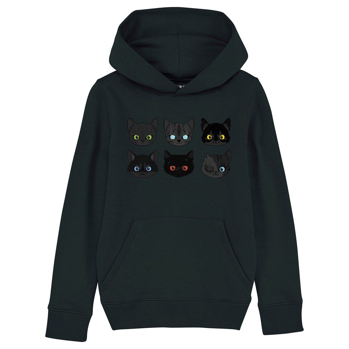 Sudadera con capucha Minis Eyes para adulto unisex