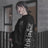 Sudadera con texto coreano Clan para adulto unisex