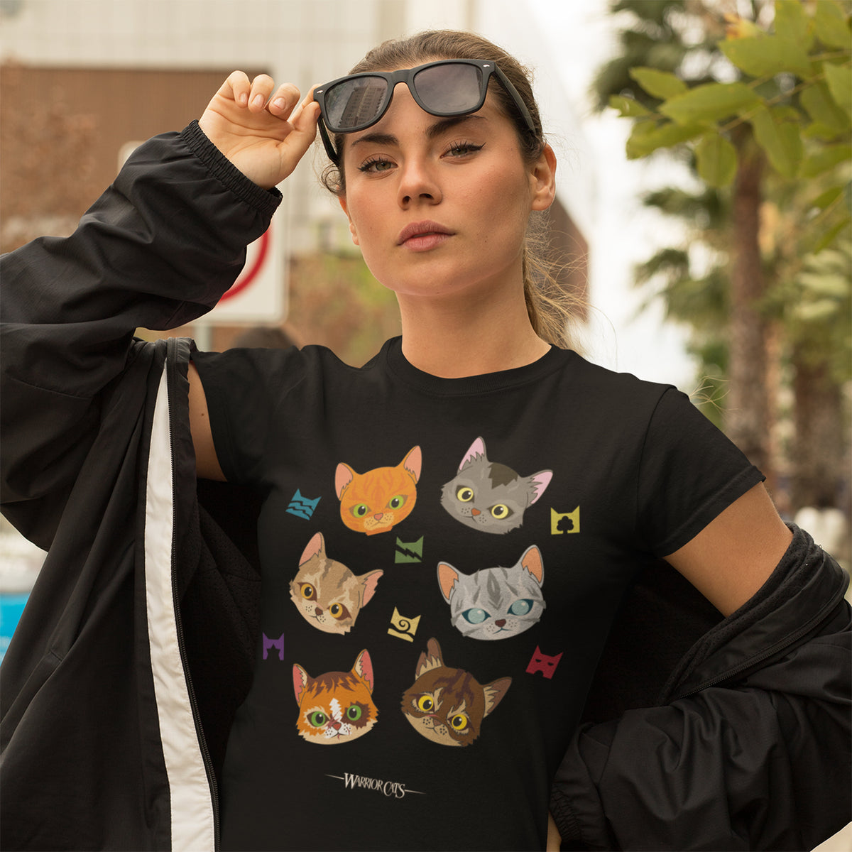 Camiseta de mujer - Warrior Cats Minis Scatter