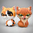 Figuras coleccionables en miniatura de Crookedstar y Mapleshade (Serie 4)