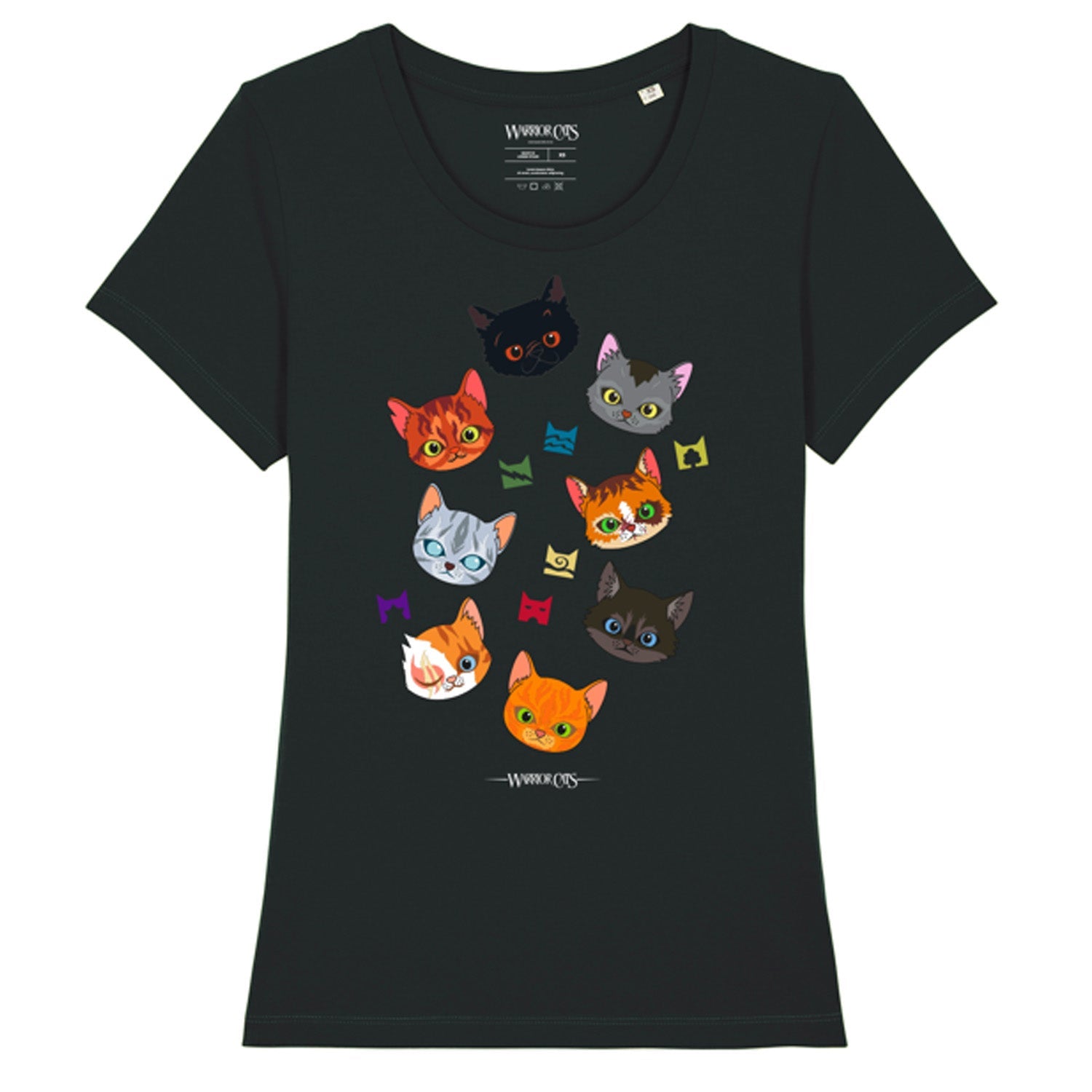 Camiseta de mujer - Warrior Cats Minis Scatter