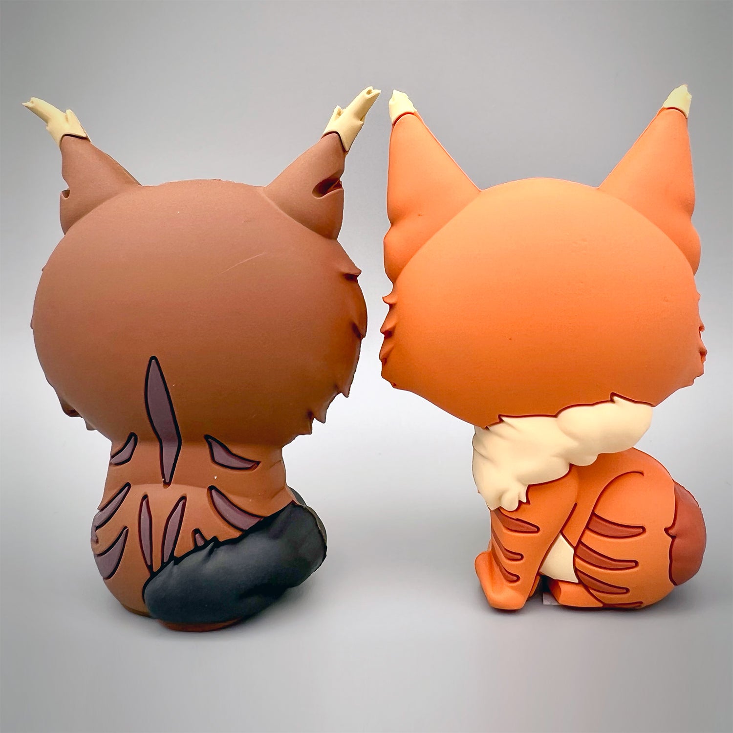 Mini figuras coleccionables de Mothwing y Hawkfrost (Serie 4)